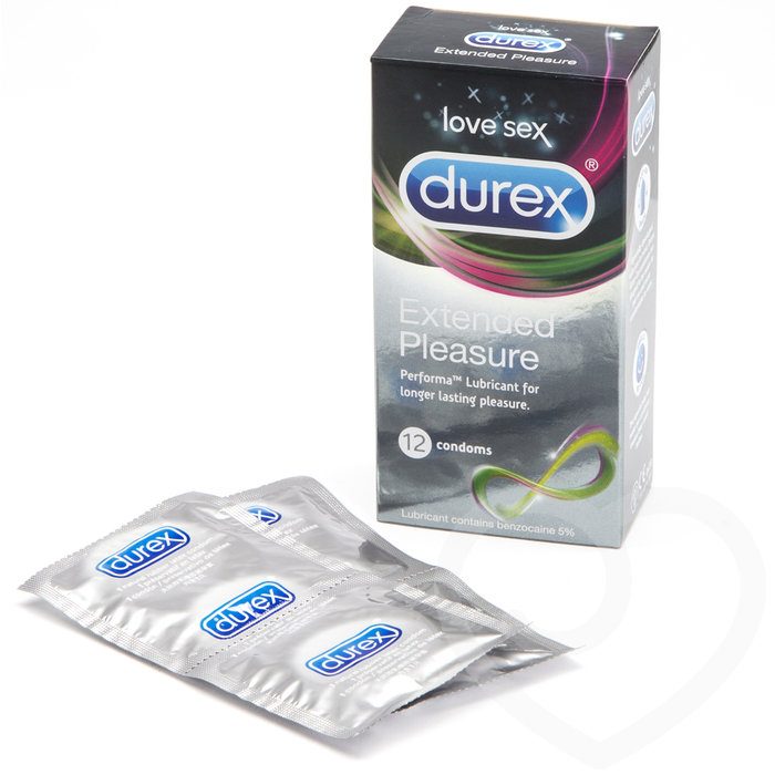 Durex Extended Pleasure Condoms (12 Pack) - Durex