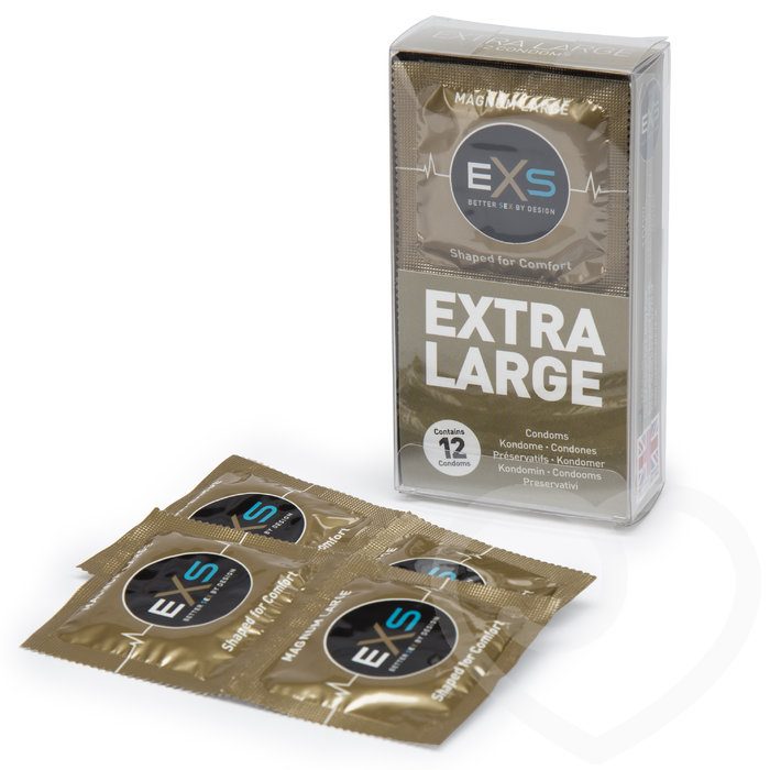 EXS Magnum Extra Large Condoms (12 Pack) - EXS Condoms