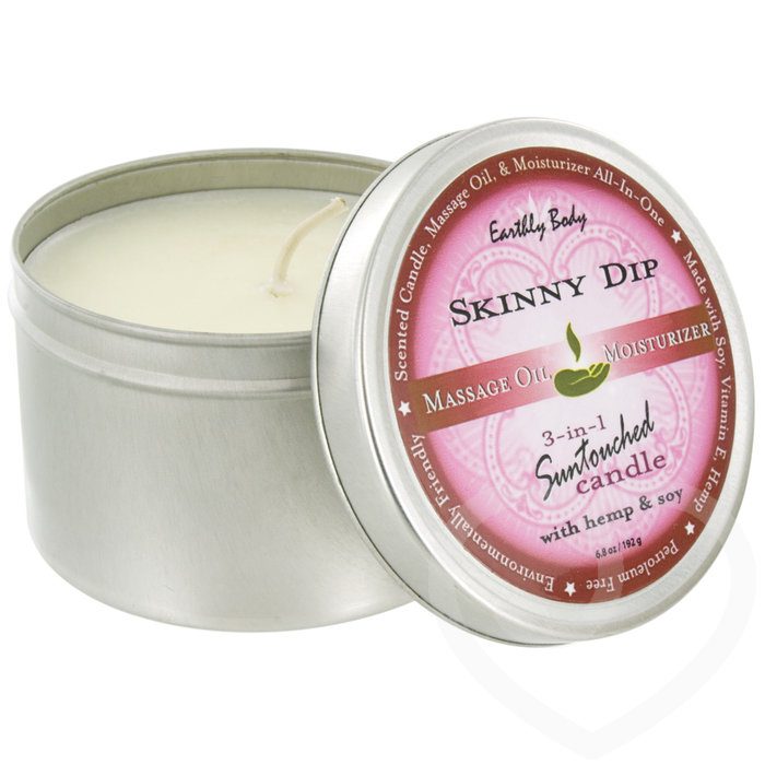 Earthly Body Skinny Dip 3-in-1 Massage Candle 192g - Earthly Body