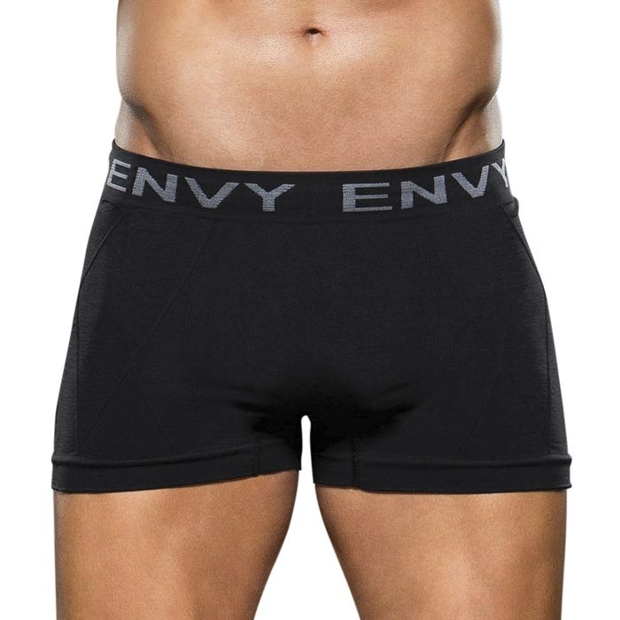 Envy Black Seamless Boxer Shorts - Envy