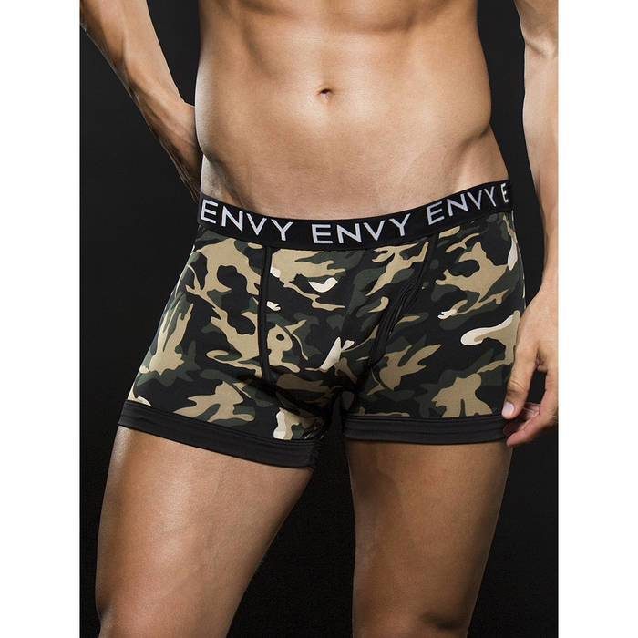 Envy Camo Print Boxer Shorts - Envy