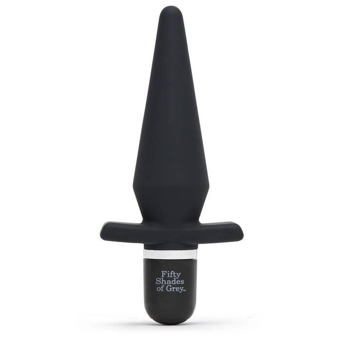 Fifty Shades of Grey Delicious Fullness Vibrating Butt Plug 3.5 Inch - Fifty Shades of Grey