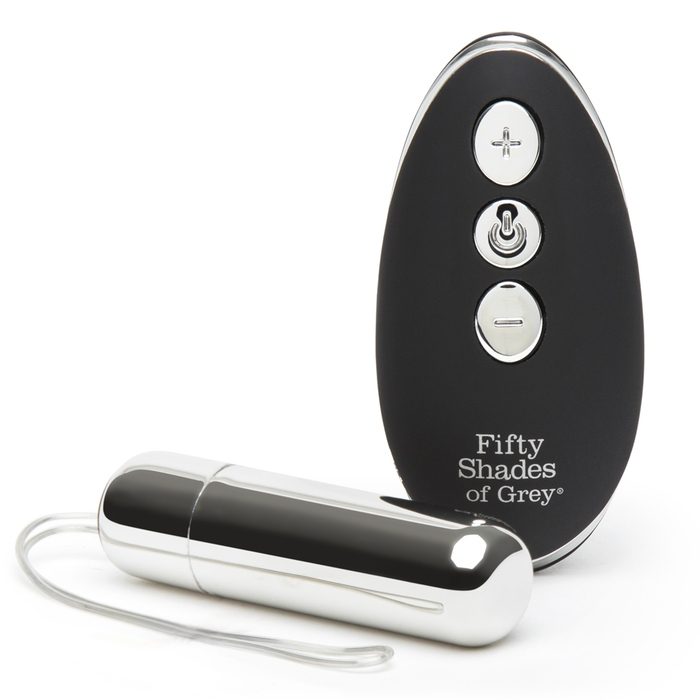 Fifty Shades of Grey Relentless Vibrations Remote Bullet Vibrator - Fifty Shades of Grey