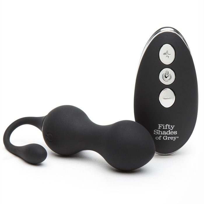 Fifty Shades of Grey Relentless Vibrations Remote Kegel Balls - Fifty Shades of Grey