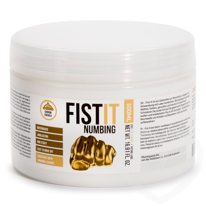 Fist-It Numbing Water-Based Anal Lubricant 500ml - Unbranded