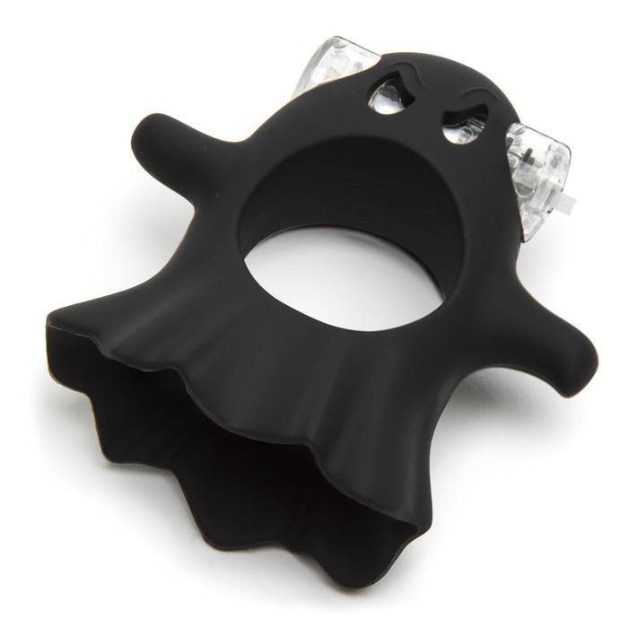 Halloween Gentle Ghost Vibrating Cock Ring - Unbranded