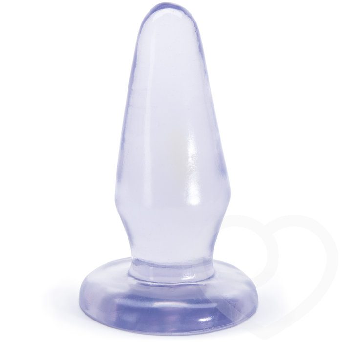 Jelly Crystal Bulby Butt Plug with Suction Cup 5 Inch - Unbranded