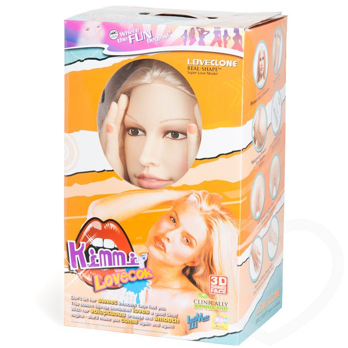 Kimmi Lovecok Realistic Vagina and Ass Inflatable Sex Doll 3.2kg - Unbranded