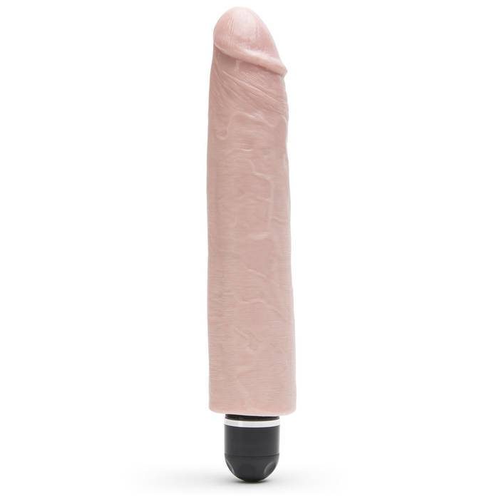 King Cock Extra Quiet Vibrating Realistic Dildo 10 Inch - King Cock