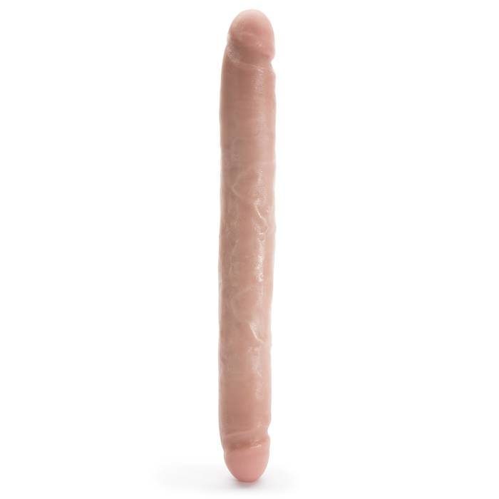 King Cock Slim Ultra Realistic Double-Ended Dildo 12 Inch - King Cock