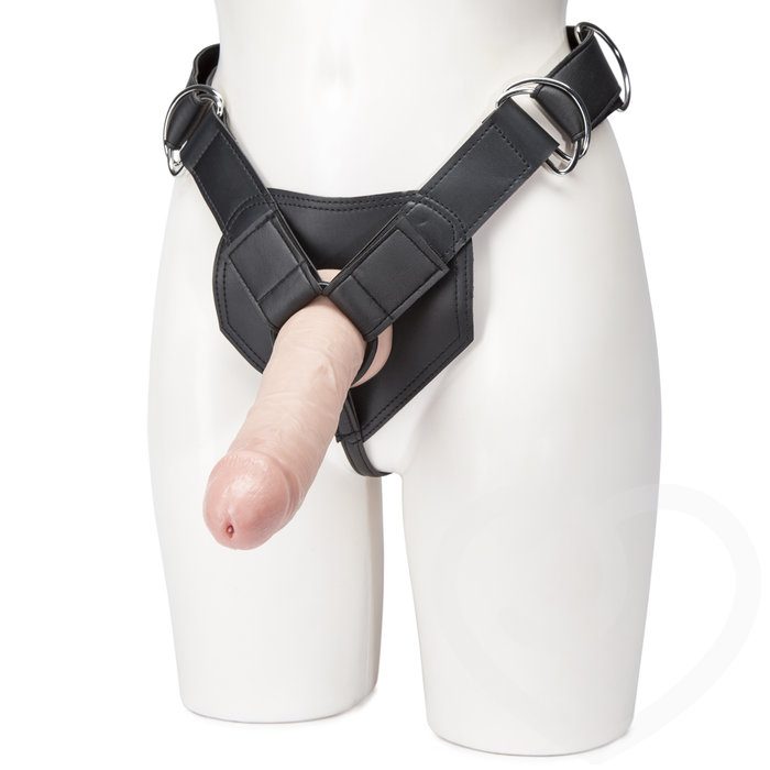 King Cock Strap-On Harness Kit with Ultra Realistic Dildo 8 Inch - King Cock
