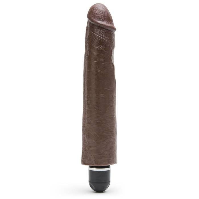 King Cock Whisper Quiet Vibrating Realistic Dildo 10 Inch - King Cock