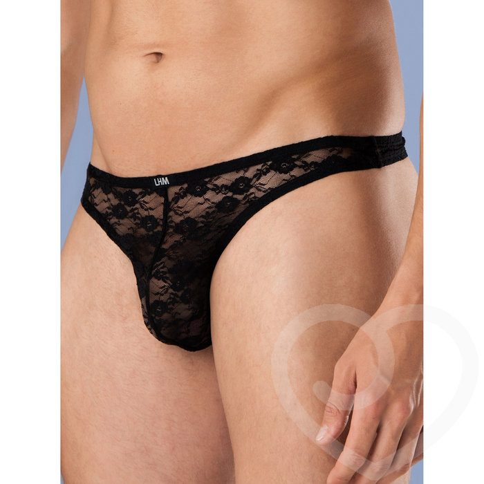 LHM All Over Lace Thong for Men - LHM