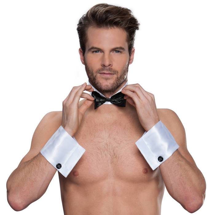 LHM Male Stripper Collar and Cuff Kit - LHM