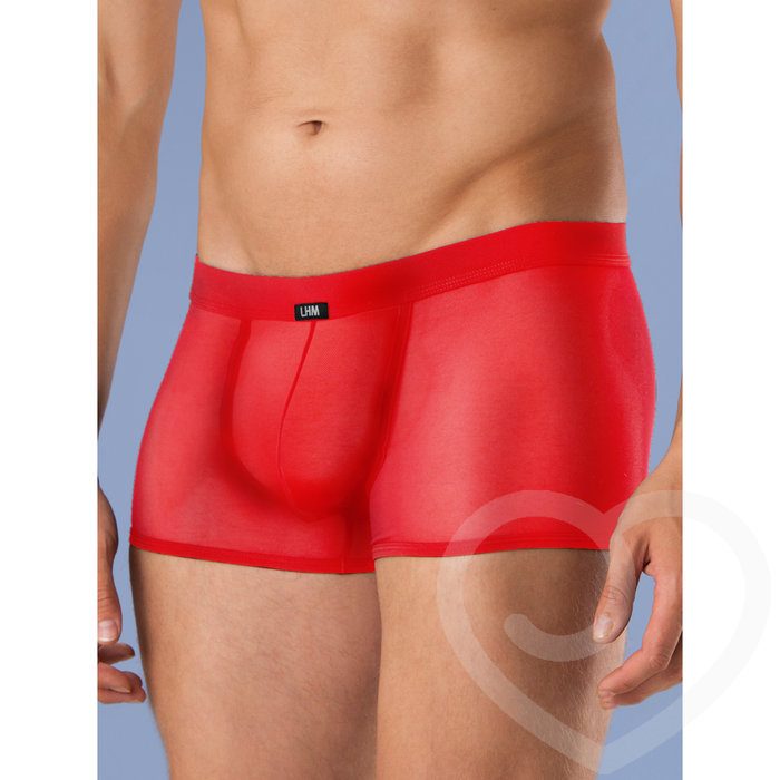 LHM Red Mesh Boxer Shorts - LHM
