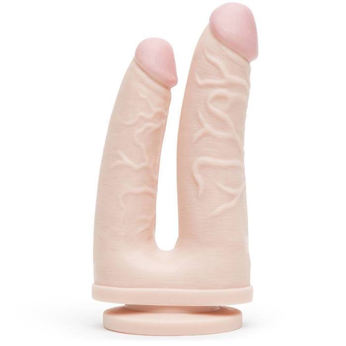 Lifelike Lover Ultra Realistic Double Penetrator Suction Cup Dildo 6 Inch - Lifelike Lover