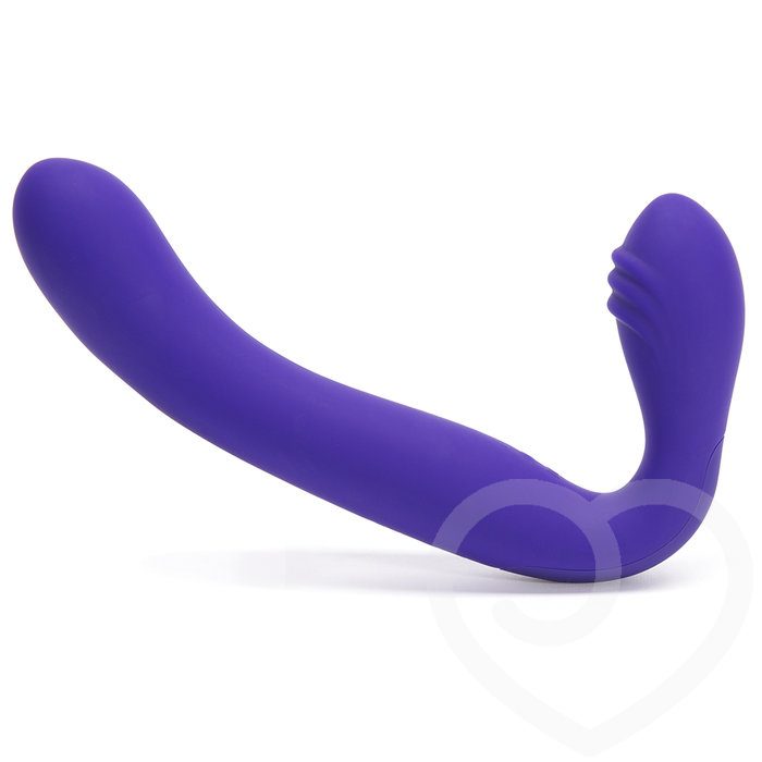 Love Rider USB Rechargeable Vibrating Silicone Strapless Strap-On Dildo - Cal Exotics