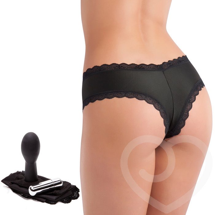 Love Rider Vibrating Knickers with 3 Inch Dildo - Cal Exotics