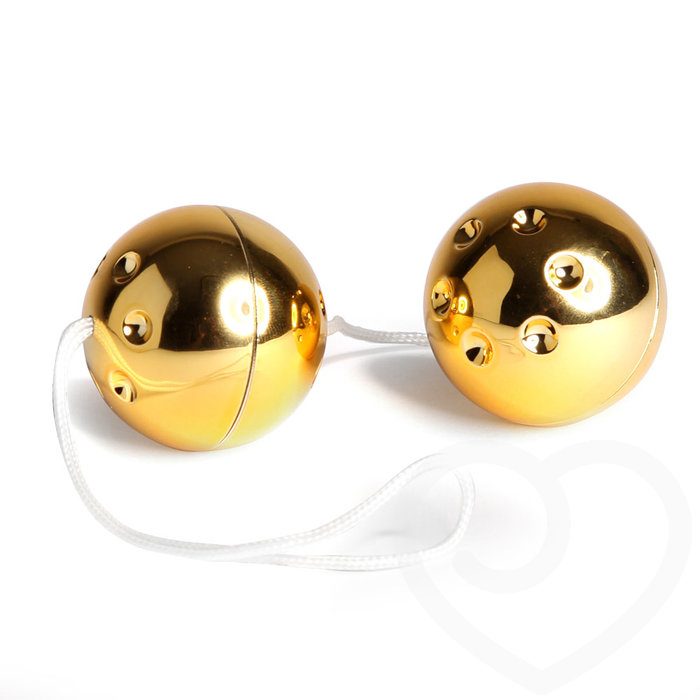 Lovehoney BASICS Gold Jiggle Balls 56g - Lovehoney BASICS