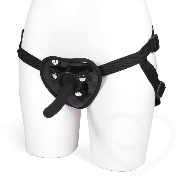 Lovehoney Beginner's Unisex Strap-On Harness Kit with 5 Inch Pegging Dildo - Lovehoney