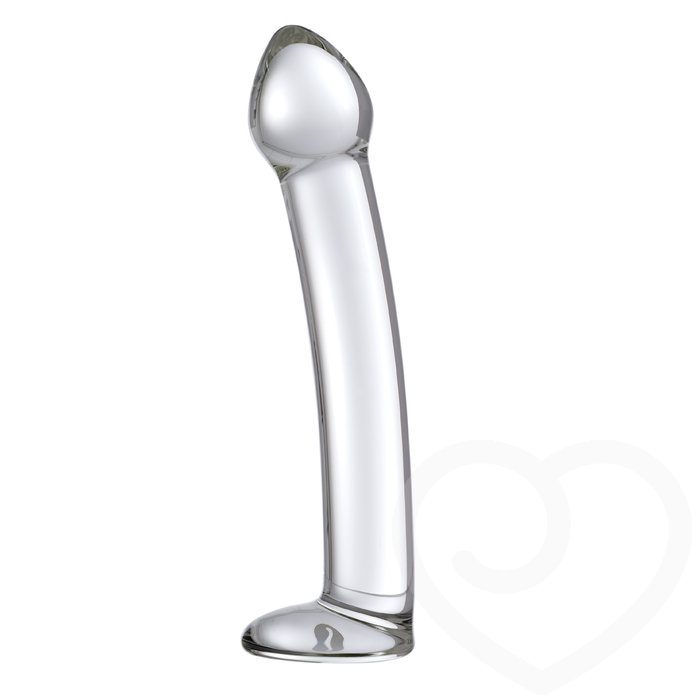 Lovehoney Curved G-Spot Sensual Glass Dildo - Lovehoney
