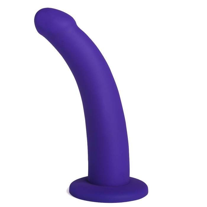 Lovehoney Curved Silicone Dildo with Suction Cup 7 Inch - Lovehoney