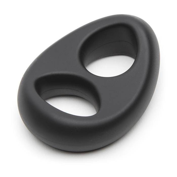 Lovehoney Double Ring Stretchy Silicone Cock and Ball Ring - Lovehoney
