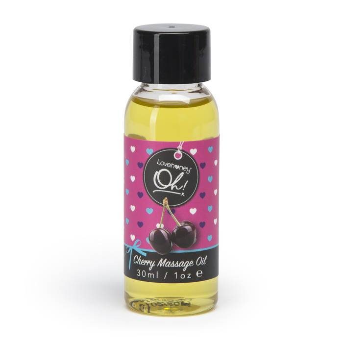 Lovehoney Oh! Cherry Kissable Massage Oil 30ml - Lovehoney Oh!