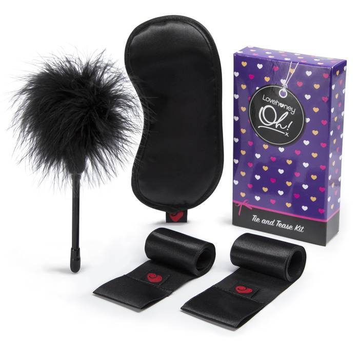 Lovehoney Oh! Get Started Tie & Tease Kit (4 Piece) - Lovehoney Oh!