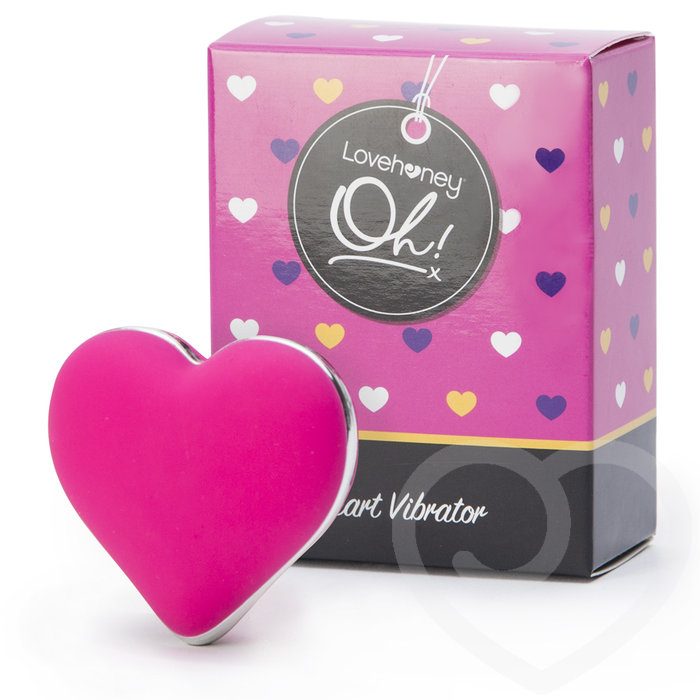 Lovehoney Oh! Love Heart USB Rechargeable Clitoral Vibrator - Lovehoney Oh!