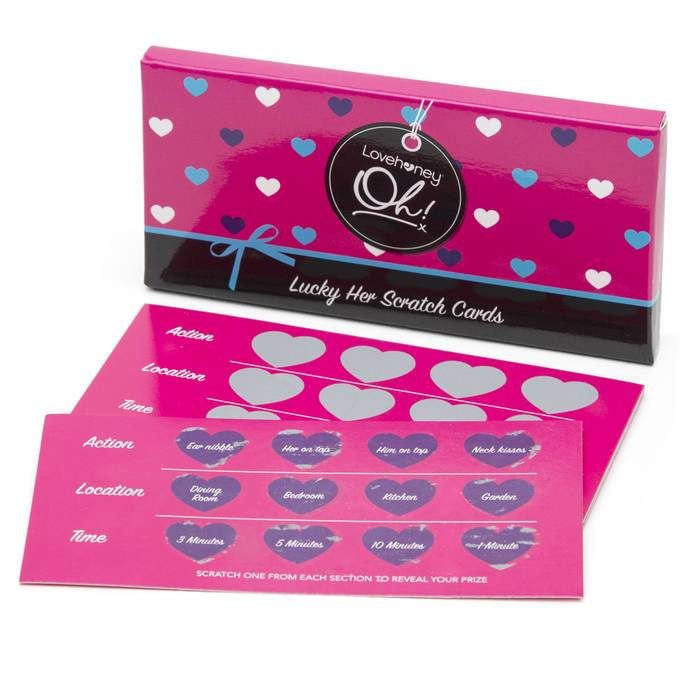 Lovehoney Oh! Scratch Cards for Her (10 Pack) - Lovehoney Oh!
