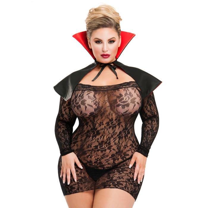 Lovehoney Plus Size Vampire Vixen Costume Bundle - Lovehoney Lingerie