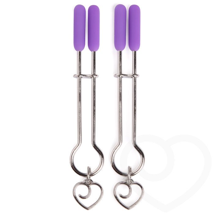 Lovehoney Tease Me Silicone Tip Adjustable Nipple Clamps - Lovehoney