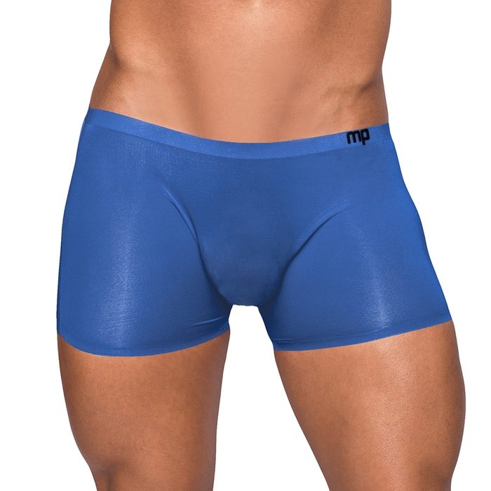 Male Power Blue Seamless Sleek Boxer Shorts - Male Power