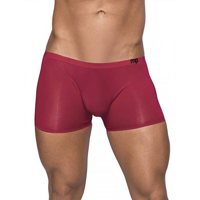 Male Power Seamless Sleek Shorts with Sheer Pouch - Male Power
