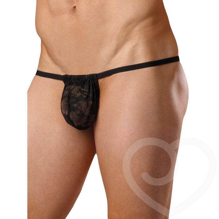 Male Power Stretch Lace Posing Pouch - Male Power