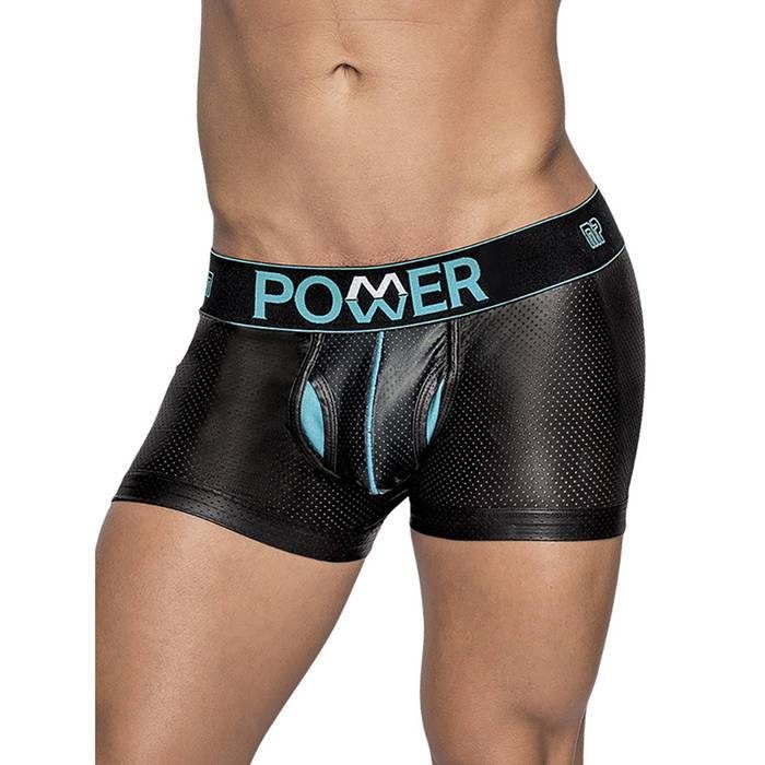 Male Power Wet Look Boxer Shorts - Male Power