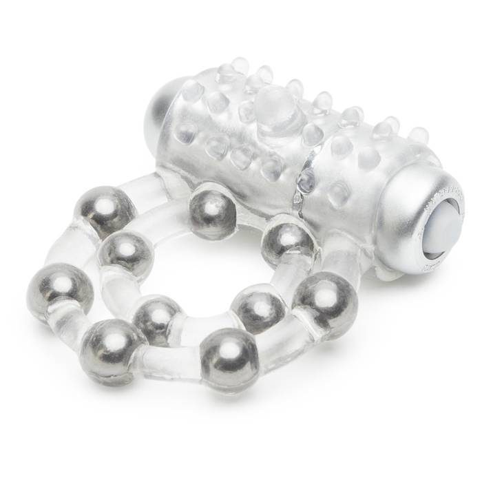 Maximus 10 Stroker Beads Enhancement Vibrating Cock Ring - Cal Exotics