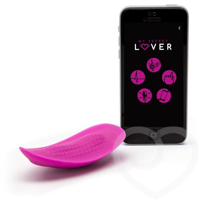 My Secret Lover App Controlled Extra Quiet Wearable Clitoral Vibrator - Unbranded