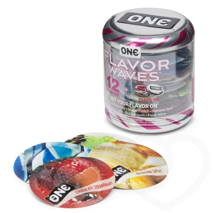 ONE Flavour Waves Condoms (12 Pack) - ONE Condoms