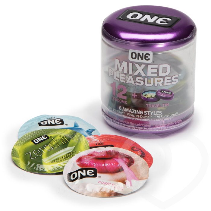 ONE Mixed Pleasures Condoms (12 Pack) - ONE Condoms