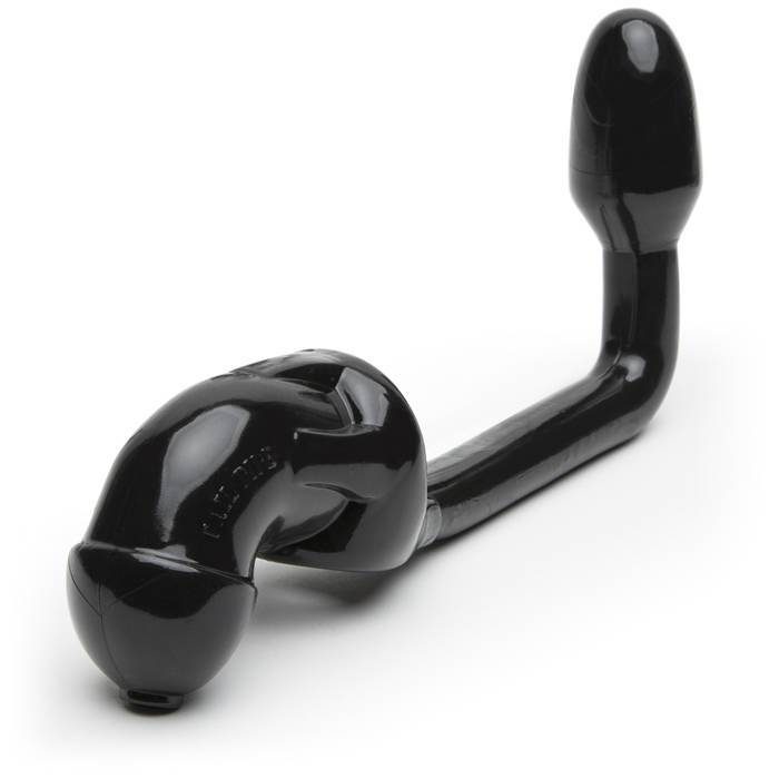 Oxballs Tailpipe Chastity Cocklock with Butt Plug - Oxballs