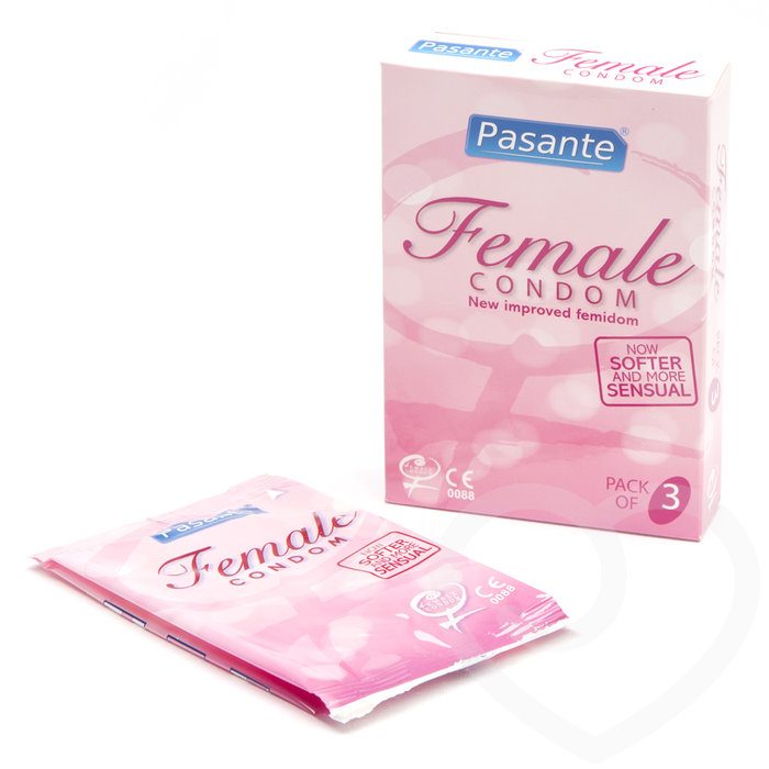Pasante Female Condoms (3 Pack) - Pasante