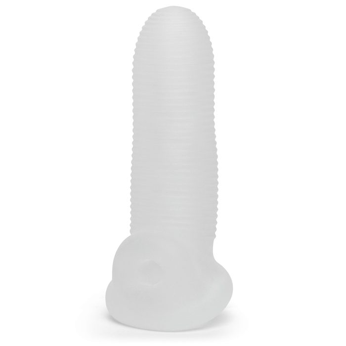 Perfect Fit Fat Boy Micro Ribbed 5.5 Inch Penis Sleeve with Ball Loop - Perfect Fit