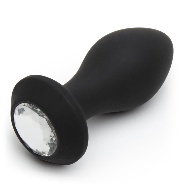 Power Gem Rechargeable Vibrating Silicone Butt Plug 3 Inch - Cal Exotics