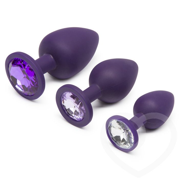 Rianne S Jewelled Butt Plug Set (3 Piece) - Unbranded