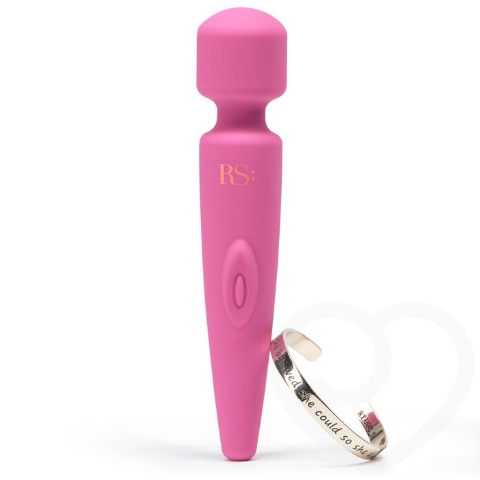 Rianne S Waterproof USB Rechargeable Mini Bodywand with Bracelet - Unbranded