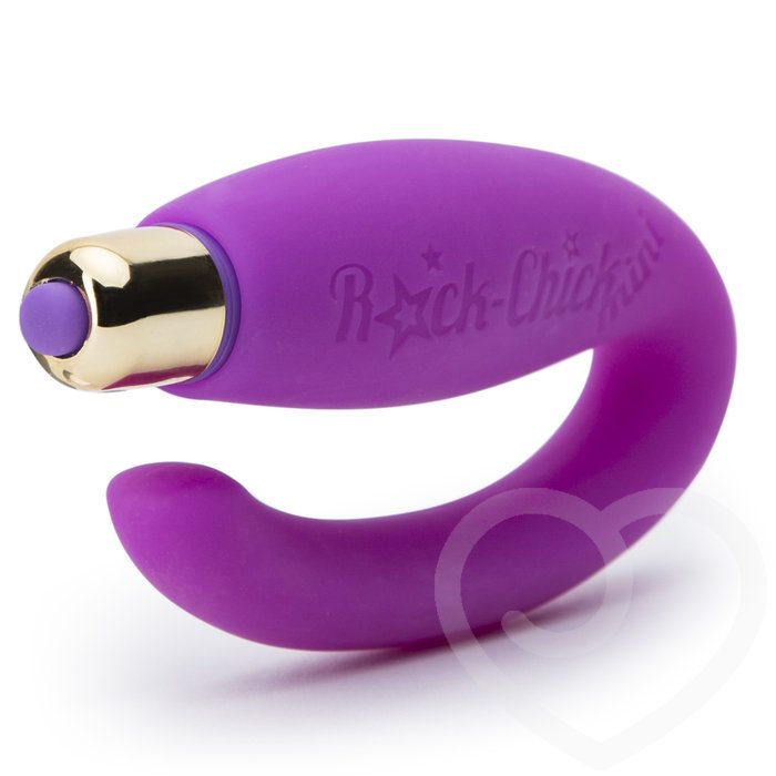 Rocks Off 7 Function Rock Chick Mini G-Spot and Clitoral Vibrator - Rocks Off