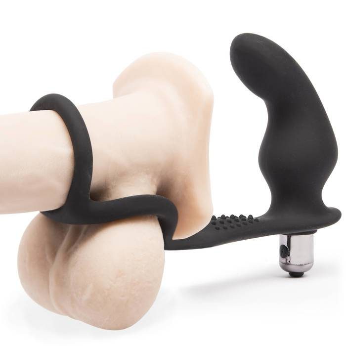 Rocks Off Ro-Zen Pro Twin Cock Ring with 10 Function Rechargeable Butt Plug - Rocks Off