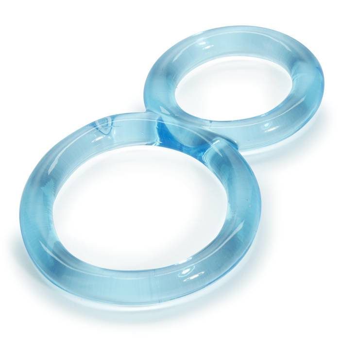 Screaming O Ofinity Stretchy Double Cock Ring - Screaming O